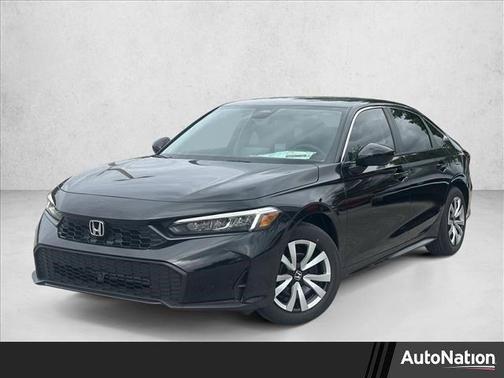 Crystal Black Pearl 2026 Honda Civic LX