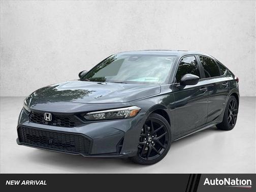 Meteorite Gray Metallic 2026 Honda Civic Sport
