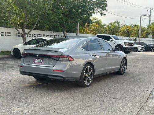 Urban Gray Pearl 2024 Honda Accord Hybrid Sport