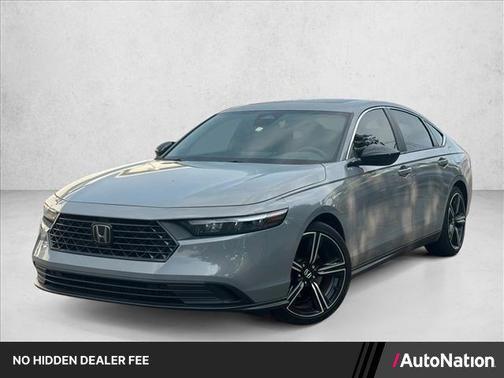 Urban Gray Pearl 2024 Honda Accord Hybrid Sport