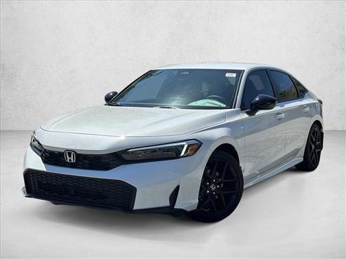 Platinum White Pearl 2026 Honda Civic Sport