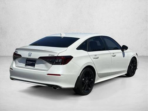 Platinum White Pearl 2026 Honda Civic Sport
