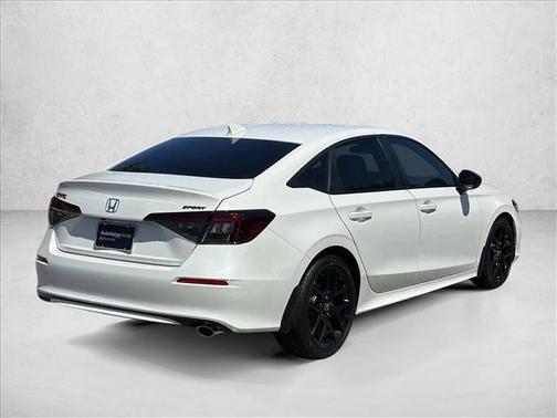 Platinum White Pearl 2026 Honda Civic Sport