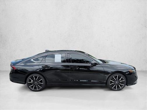 Crystal Black Pearl 2023 Honda Accord Hybrid Touring