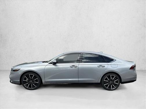 Solar Silver Metallic 2026 Honda Accord Hybrid Touring