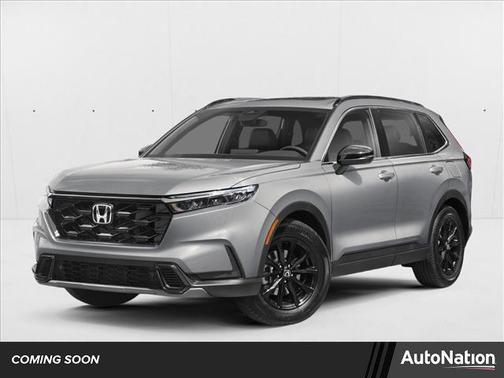 Solar Silver Metallic 2026 Honda CR-V Hybrid Sport-L FWD