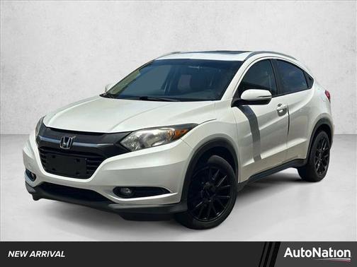 White Orchid Pearl 2016 Honda HR-V EX-L w/Navigation