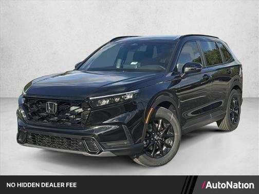 Crystal Black Pearl 2026 Honda CR-V Hybrid Sport-L FWD
