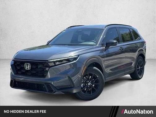 Meteorite Gray Metallic 2026 Honda CR-V Hybrid Sport-L FWD