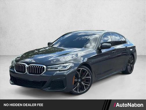 Dark Graphite Metallic 2021 BMW 530 530i