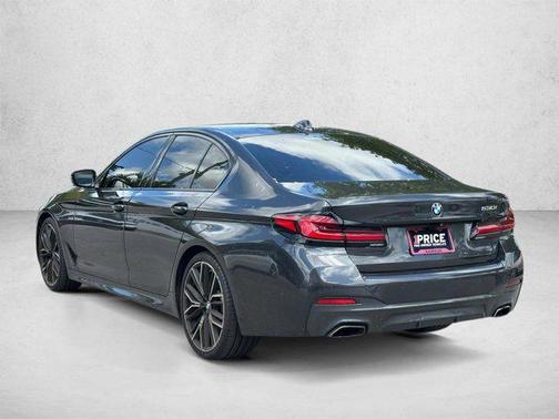 Dark Graphite Metallic 2021 BMW 530 530i