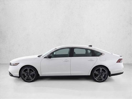 Platinum White Pearl 2024 Honda Accord Hybrid Sport
