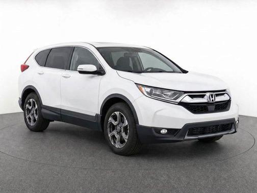 White Diamond Pearl 2018 Honda CR-V EX-L