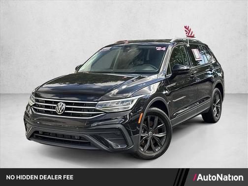 Platinum Gray Metallic 2024 Volkswagen Tiguan 2.0T SE