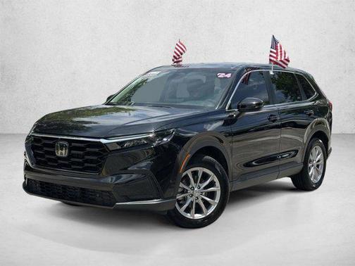 Crystal Black Pearl 2024 Honda CR-V EX-L AWD