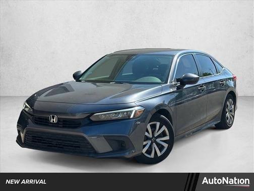 Meteorite Gray Metallic 2023 Honda Civic LX