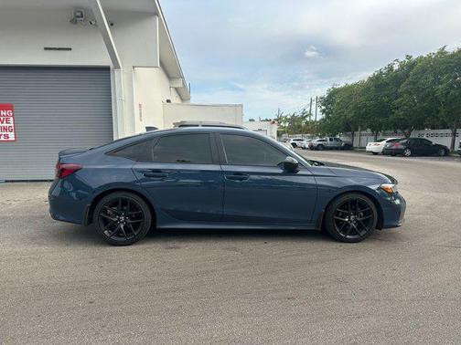 Blue Lagoon Pearl 2025 Honda Civic Sport