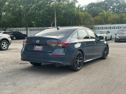 Blue Lagoon Pearl 2025 Honda Civic Sport