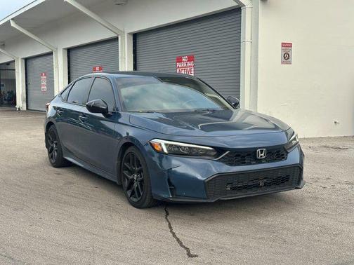 Blue Lagoon Pearl 2025 Honda Civic Sport
