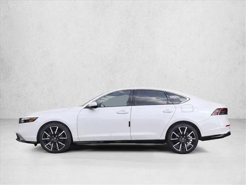 Platinum White Pearl 2026 Honda Accord Hybrid Touring