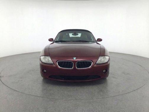 Burgundy 2005 BMW Z4 2.5i Roadster