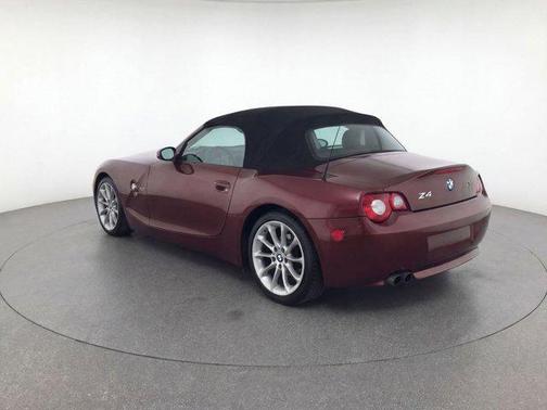 Burgundy 2005 BMW Z4 2.5i Roadster