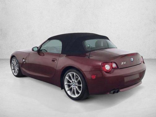Burgundy 2005 BMW Z4 2.5i Roadster