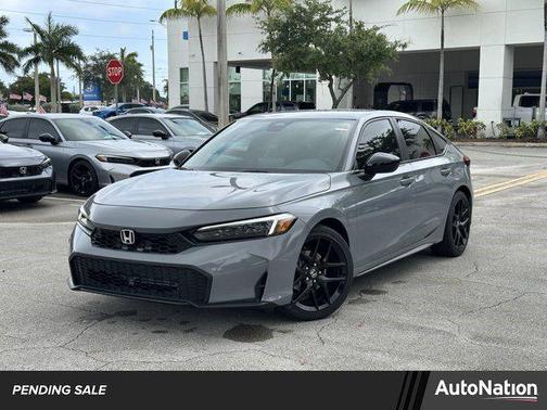 Urban Gray Pearl 2026 Honda Civic Sport