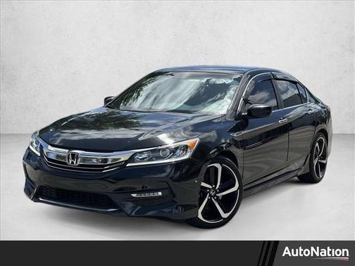 Crystal Black Pearl 2017 Honda Accord Sport SE