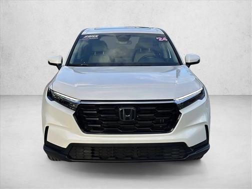 Platinum White Pearl 2024 Honda CR-V EX 2WD