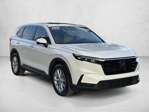 Platinum White Pearl 2024 Honda CR-V EX 2WD