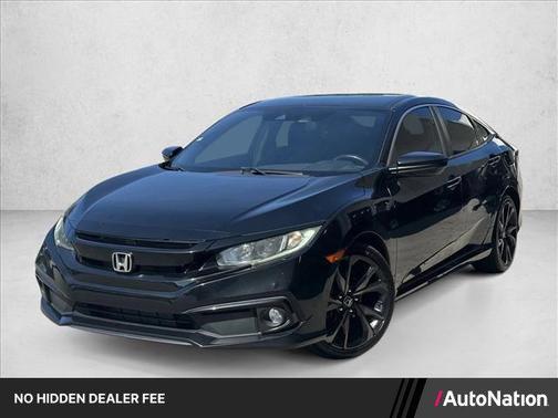 Crystal Black Pearl 2019 Honda Civic Sport