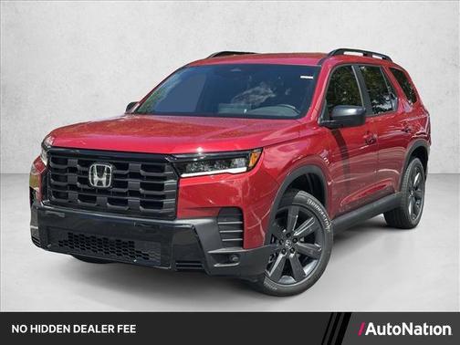Radiant Red Metallic II 2026 Honda Pilot Sport
