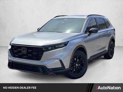 Lunar Silver Metallic 2024 Honda CR-V Hybrid Sport FWD