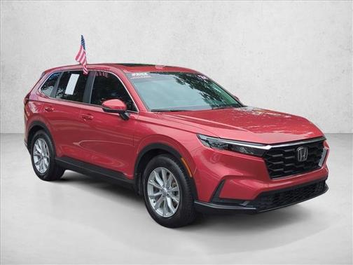 Radiant Red Metallic 2024 Honda CR-V EX-L 2WD