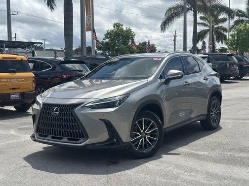 Atomic Silver 2024 Lexus NX 250 Premium