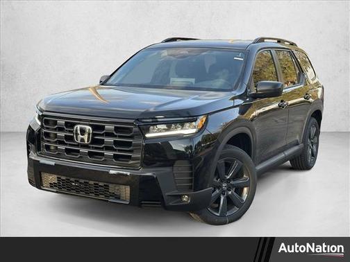 Crystal Black Pearl 2026 Honda Pilot Sport