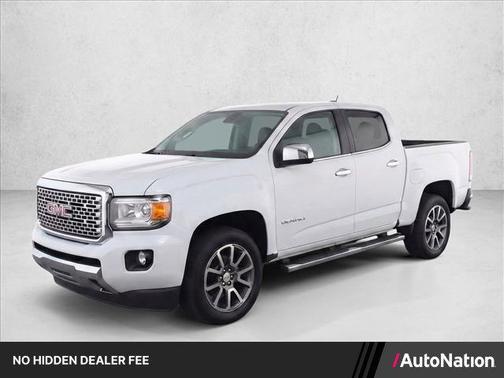 Summit White 2020 GMC Canyon Denali