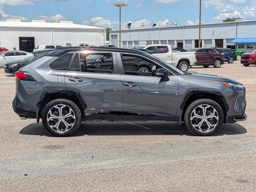Magnetic Gray Metallic/Midnight Black Metallic 2023 Toyota RAV4 Prime XSE