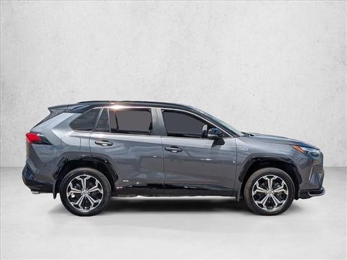 Magnetic Gray Metallic/Midnight Black Metallic 2023 Toyota RAV4 Prime XSE