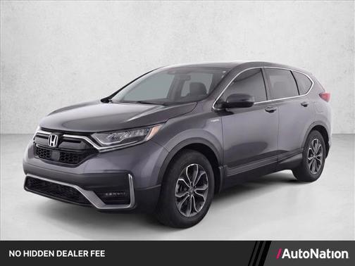 Gray 2020 Honda CR-V Hybrid EX-L