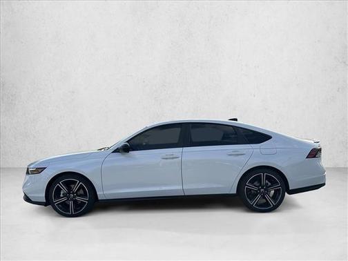 Platinum White Pearl 2026 Honda Accord Hybrid Sport