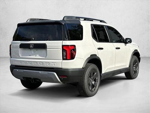 Platinum White Pearl 2026 Honda Passport AWD RTL Towing