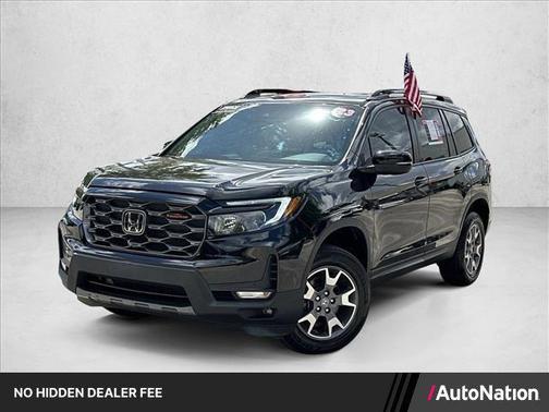 Crystal Black Pearl 2023 Honda Passport AWD TrailSport