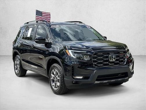 Crystal Black Pearl 2023 Honda Passport AWD TrailSport