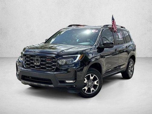 Crystal Black Pearl 2023 Honda Passport AWD TrailSport