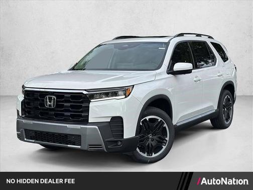 Platinum White Pearl 2026 Honda Pilot Touring 8-Passenger
