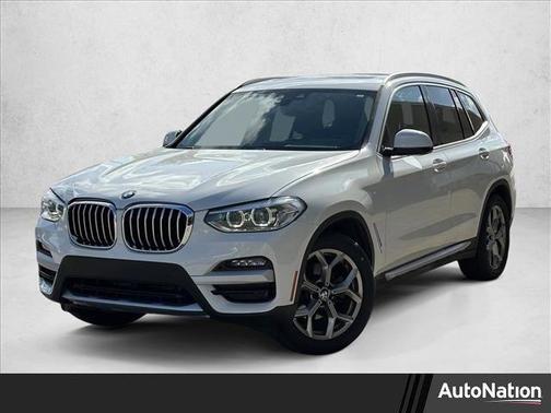 Alpine White 2021 BMW X3 sDrive30i