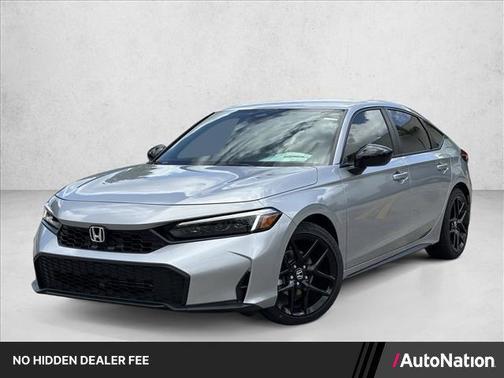 Solar Silver Metallic 2026 Honda Civic Sport