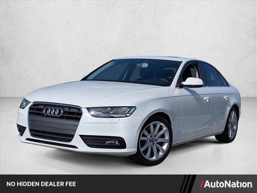 Ibis White 2013 Audi A4 2.0T Premium Plus quattro